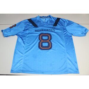 XFL Football Arlington Renegades Kyle Sloter #8 Sewn Jersey 3XL Blue